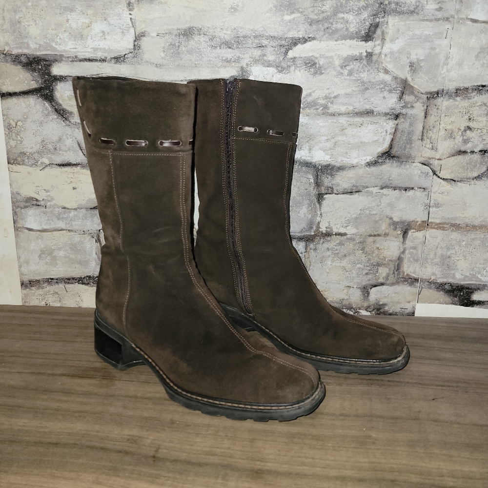 Aquatalia by Marvin K size 7 brown boots
